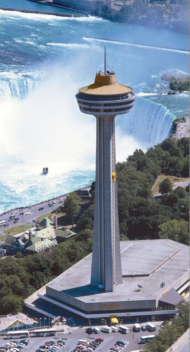 Canada. Niagara Falls Skylon Tower, Canada Places, Expensive Restaurant, Lady Hamilton, Algonquin Park, Niagara Falls Canada, Water Fall, Water Falls, Unique Restaurants