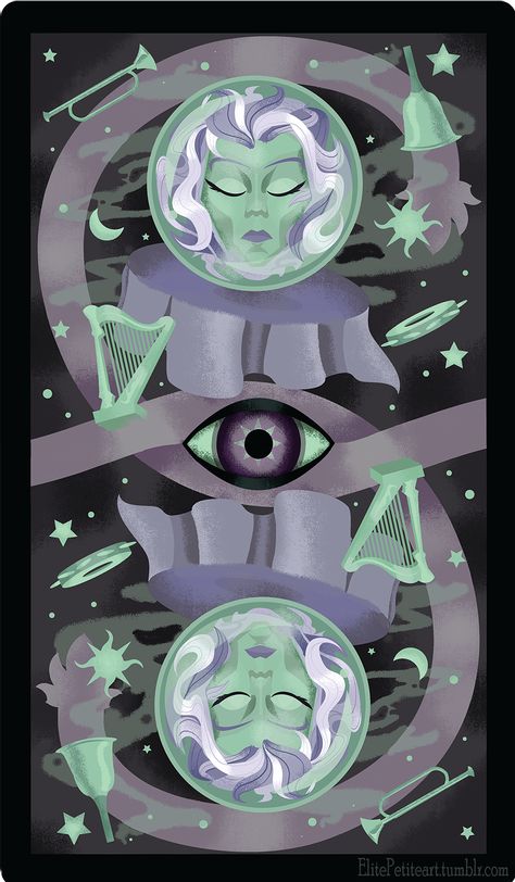 Disney Halloween Diy, Madam Leota, Haunted Mansion Halloween, Horror Dolls, Major Arcana Cards, The Haunted Mansion, Christmas Wallpaper Backgrounds, Disney Rides, Disney Haunted Mansion