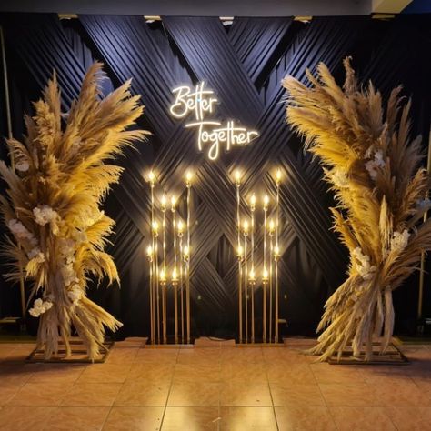 Gala Night Decoration, Party Entrance Decoration, Gala Decorations, Great Gatsby Theme, Gatsby Theme, Prom Decor, Wedding Planning Decor, Event Stage, Stage Backdrop