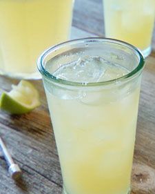 A healthy alternative to soda, this sweet, carbonated drink is cold and refreshing. You can also use lemons in place of limes.  From the book "Lucinda's Authentic Jamaican Kitchen," by Lucinda Scala Quinn (Wiley). Squash Drink, Lemon Squash, Lime Drinks, Jamaican Recipes, Carbonated Drinks, Water Recipes, Limes, Non Alcoholic Drinks, Refreshing Drinks