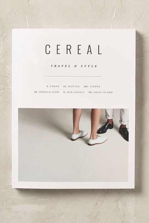 Cereal Magazine: Volume 11 Magazine Front Cover, Cereal Magazine, Kinfolk Magazine, Photobook Design, Front Cover Designs, Page Layout Design, Buch Design, Magazine Layout Design, Typography Layout