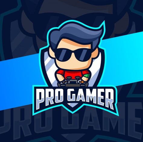 Fun pro gamer mascot esport logo design | Premium Vector #Freepik #vector #logo #template #cartoon #team Esport Logo Design, Logo Gamer, Ninja Logo, Black Ninja, Create Kids Couture, United Wallpaper, Eagle Mascot, Manchester United Wallpaper, Logo Cartoon