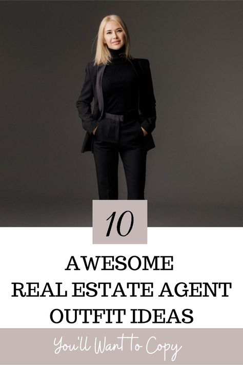 Real Estate Agent Outfits Women, Real Estate Outfits For Women, Real Estate Agent Attire, Real Estate Agent Outfits, Real Estate Outfits, Real Estate Pictures, Real Estate Agent Branding, Networking Outfit, Luxury Real Estate Agent