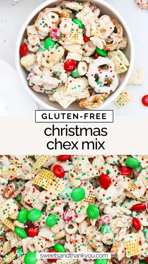 Easy Appetizer Gluten Free, Chex Mix M&m, Gluten Free Dairy Free No Bake Desserts, Simple Gluten Free Snacks, Christmas Dessert Gluten Free Dairy Free, Chex Mix Recipes Gf, Gluten Free Chex Mix Recipes Christmas, Gluten Free Chex Mix Recipes Original, Chex Mix Gluten Free