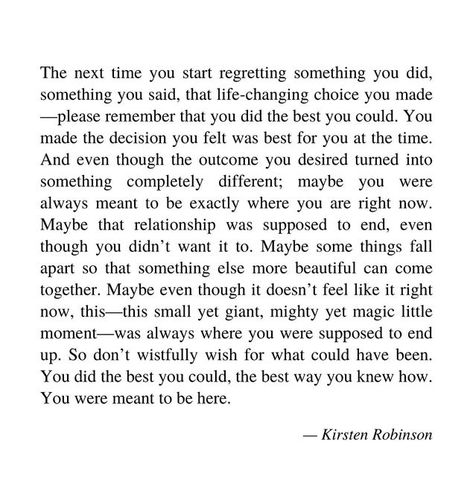 Kirsten Robinson || NAKED WRITING on Instagram: "You were meant to be here, in this very moment, even if it’s not clear right now. I love you. Thank you for being here. Xx Kirsten 🤍 @nakedwriting #nakedwriting" Meant To Be Quotes, Smart Quotes, Writing Therapy, Country Quotes, Creativity Quotes, Journal Quotes, Healing Quotes, Meaningful Words, Life Advice