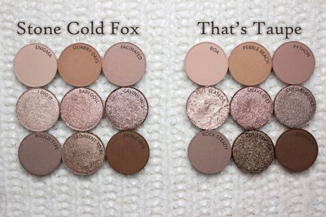 Stone Cold Fox vs That’s Taupe - selected 9 similar shades from the Stone Cold Fox Palette to compare it to That’s Taupe. Let me know what you think! : ColourPop Eyeshadow Ideas, Makeup Fails, Halloween Eye Makeup, Rock Steady, Stone Cold Fox, Colourpop Cosmetics, Makeup Swatches, Stone Cold, Christmas Makeup