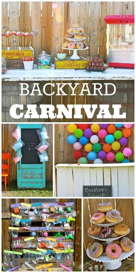 Backyard Carnival, Diy Graduation, Carnival Themed Party, Circus Birthday Party, Carnival Birthday Parties, Carnival Birthday, Circus Birthday, Candy Bars, Carnival Party