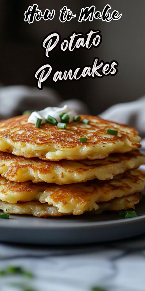 POTATO PANCAKES Potatoes Pancakes Recipe, Potato Pancakes From Mashed Potatoes, Potato Dinners, Potatoe Pancakes, Potatoes Wedges, Spicy Potato Wedges, Spicy Potatoes, Italian Cream Cake Recipe, Mashed Potato Pancakes