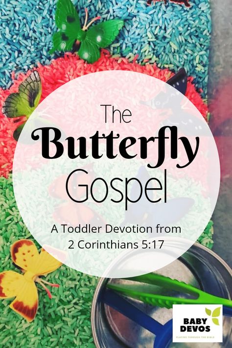 Christian Spring Crafts Preschool, May Bible Lessons For Kids, April Childrens Church Lessons, Grow In God Bible Lesson, Spring Childrens Church Lessons Kids, 2 Corinthians 5:17 Craft For Kids, Summer Childrens Church Lessons, Butterfly Bible Lesson, Preschool Chapel Ideas