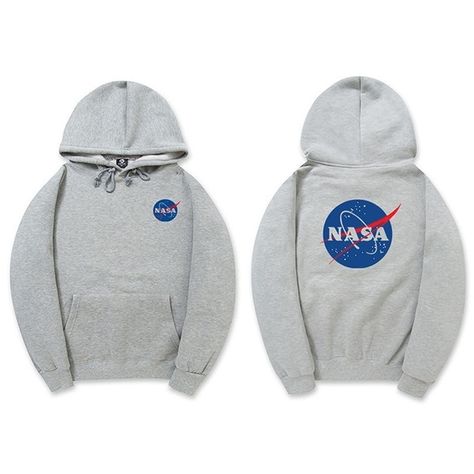 Nasa Clothes, Nasa Hoodie, Champion Clothing, Printed Hoodie Men, Nasa Logo, Quality Hoodies, Japanese Harajuku, Men Streetwear, Yellow Hoodie