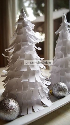 Tree Mountain, Pine Tree Forest, Mountain Design, Christmas Paper Crafts, Cute Christmas Tree, Paper Christmas Tree, Diy Ikea, Winter Crafts For Kids, Paper Christmas