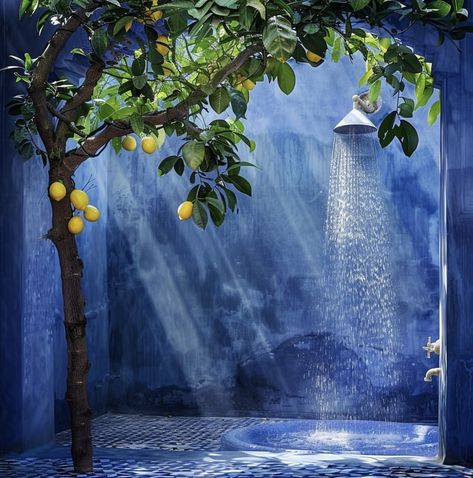 Bathhouse Aesthetic, Earth Bag Homes, Exotic Homes, Lemon Trees, Fantasy Rooms, Pop Art Canvas, Green Architecture, Shop Layout, Bullet Journal Design Ideas