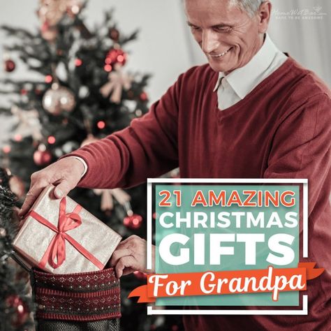 Grandpa will love all of these amazing Christmas gifts this holiday season! #giftsforgrandpa #giftsforgrandfather #christmasgiftsforgrandpa #christmasgiftsforgrandfather #christmasgiftsformen #giftsformen #giftsforhim #personalizedgifts Christmas Gifts For Grandpa, Thoughtful Christmas Presents, Grandpa Christmas Gifts, Grandparents Christmas Gifts, Gifts For Grandpa, Christmas Gifts Ideas, Amazing Christmas Gifts, Corporate Christmas Gifts, Top Christmas Gifts