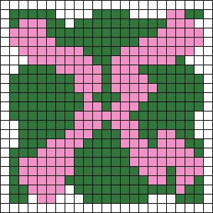 Alpha pattern #147376 | BraceletBook Txt Alpha Pattern, Temptation Album Cover, Kpop Alpha Pattern, Kpop Cross Stitch, Crochet Tapestries, Kpop Crochet, Grid Patterns, Txt Kpop, Kpop Diy