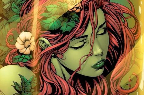 Poison Ivy Magia Dc, Dc Poison Ivy, Art Dc Comics, Dc Comics Funny, Dc Comics Logo, Poison Ivy Dc Comics, David Finch, Super Women, Dc Comics Girls