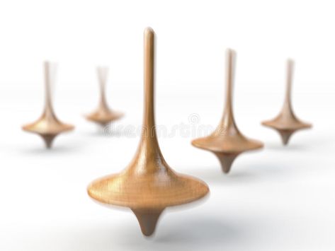 Peg tops, spin tops, whirligigs. Wooden peg tops, spin tops, whirligigs, 3d rend #Sponsored , #ad, #AD, #tops, #whirligigs, #rend, #spin Spinning Top, Wooden Pegs, Background Illustration, 3d Rendering, Vector Graphics, Spinning, Stock Illustration, White Background, Candle Holders