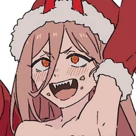 Discord Server, Chainsaw Man, Chainsaw, With Friends, Christmas, Anime