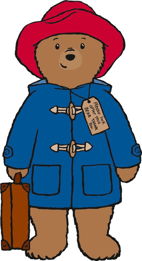 Paddington Bear, No Background, Png Image, Duvet, Teddy Bear, Resolution, Red