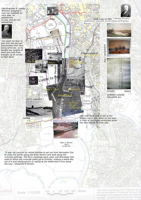 Collage-d Site Analysis Plan Site Analysis Architecture, Urban Design Diagram, Urban Analysis, Architecture Panel, Architecture Presentation Board, Site Analysis, Architecture Board, Architecture Graphics, Presentation Layout