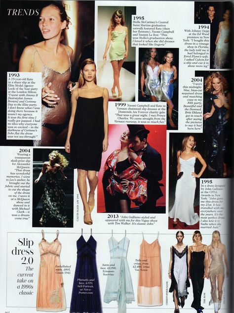 90s Slip Dress Aesthetic, Kate Moss Slip Dress, Kate Moss Style 90s, Vogue Kate Moss, Kate Moss Editorial, Kate Moss Outfit, Magazine Page Layouts, 90s Minimalism, 90s Slip Dress