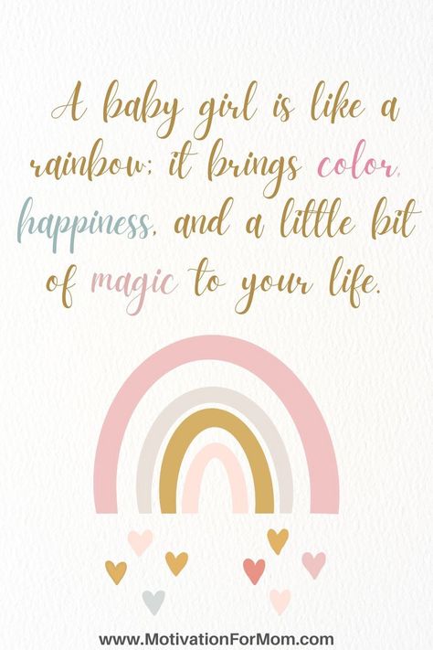 This list of baby girls quotes are all so great at explaining the joys of having a sweet baby girl. They are all quotes about having a daughter, and what life is like when you are expecting a new baby girl. Quotes On Daughters, My Baby Girl Quotes, Baby Girl Quotes Daughters, Having A Baby Quotes, Baby Girl Announcement Quotes, Best Daughter Quotes, Baby Quotes Girl, Quotes To Daughter, Quotes For Baby Girl