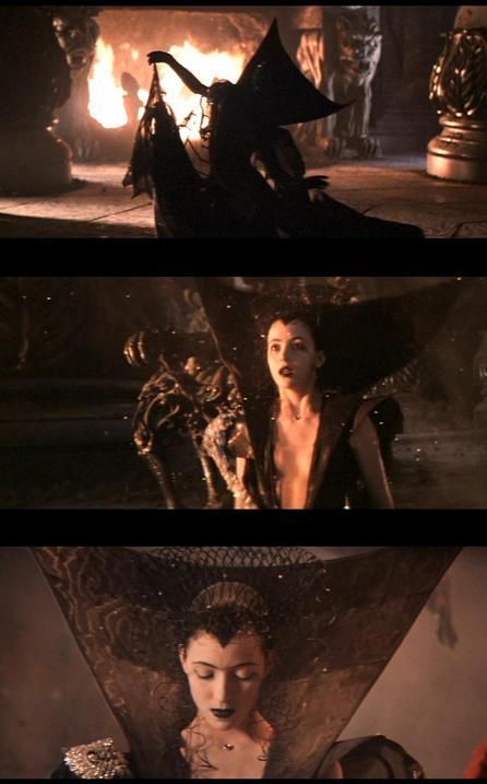 Glitter Goth, Mia Sara, Wind Blowing, Cersei Lannister, Fantasy Films, Fantasy Movies, Goth Aesthetic, Movie Costumes, Film Serie