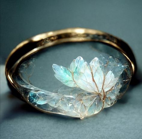 Magical Jewelry Fantasy Ring, Fantasy Accessories Jewelry, Jewelry Fantasy Art, Fantasy Jewelry Ring, Mythical Jewelry, Fantasy Rings, Crystal Wedding Ring, Fantasy Jewelry Magic, Creative Engagement Rings