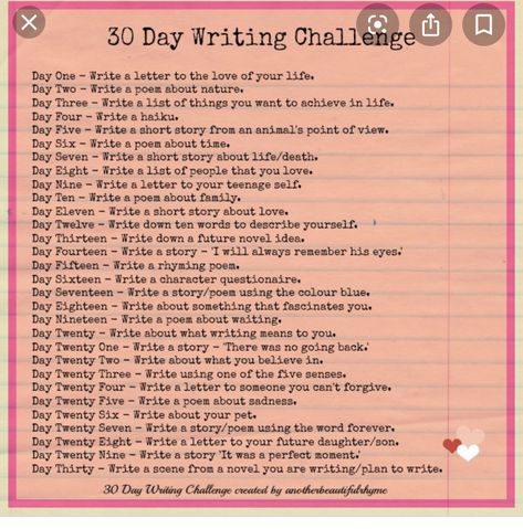 Short Story Challenge, Short Story Prompts, Story Challenge, Writing Challenges, 30 Day Writing Challenge, Writing Short Stories, Writing Challenge, Story Prompts, Writing Poems