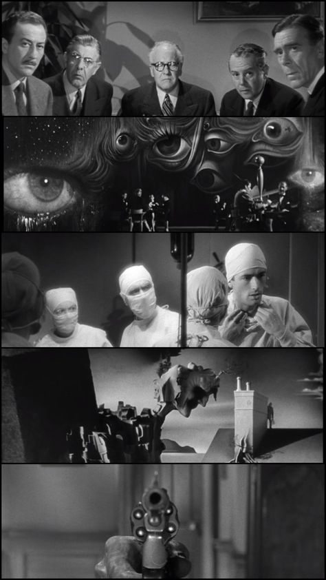 Composition In Movies, Surrealism Movie, Surreal Movies, Movie Shots Cinematography, Iconic Film Scenes, Cinematography Movies, Spellbound 1945, Film Screencaps, Comfort Films