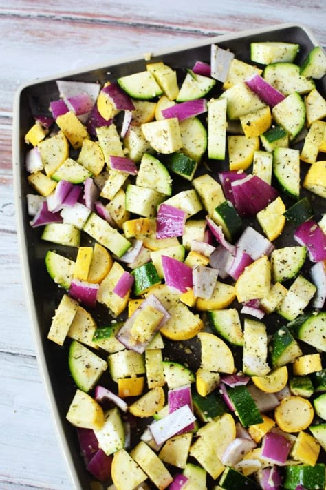 Roast Zucchini And Squash, Oven Squash And Zucchini, Roasted Zucchini And Yellow Squash And Onions, How To Roast Squash In Oven, Ways To Cook Zucchini And Squash, How To Bake Squash In The Oven, Cooking Squash And Zucchini, Sheet Pan Zucchini And Squash, Cooking Zucchini And Squash