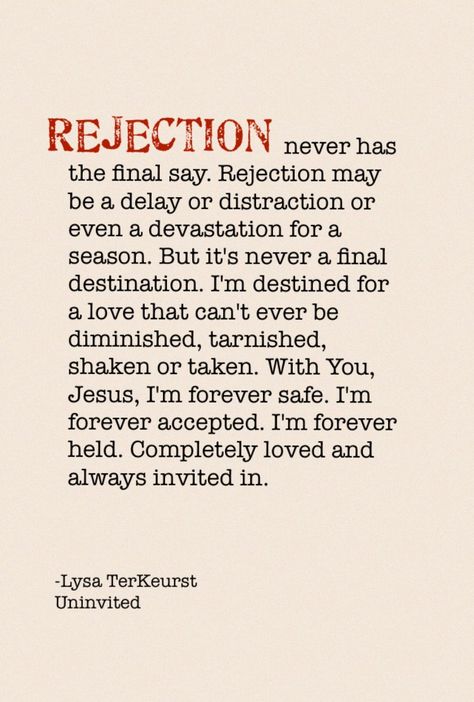 Lysa TerKeurst Uninvited Lysa Terkeurst Quotes, Strong Tower, Beautiful Phrases, Celebrate Recovery, Lysa Terkeurst, Life Guide, Fav Quotes, Tapered Leg Jeans, Be Patient