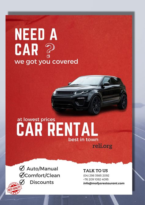 Car Leasing Advertising, Car Rental Poster Design, Car Rental Poster, Car Rental Logo, Conyers Georgia, Enterprise Car Rental, Custom Car Stickers, Feed Layout, Rental Ideas