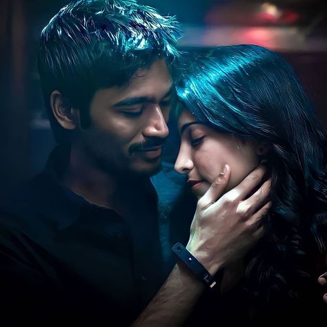 3 Movie Dhanush Shruthi Wallpaper, 3 Movie Dhanush Shruthi, Moonu Movie, Best Love Pics, Romantic Couple Images, Movie Love Quotes, Love Pics, Movie Pic, New Photos Hd