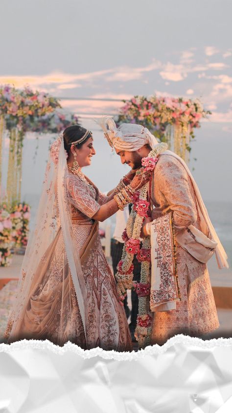 Color Coordination Couple Outfit Ideas Photos Of Groom, He Hit Me, Indian Wedding Aesthetic, Like My Father, Indian Wedding Pictures, Bride Groom Photoshoot, Indian Wedding Poses, Wedding Outfits For Women, Groom And Bride