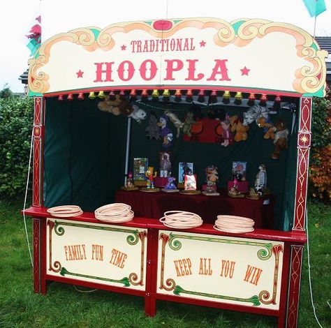 Hoopla Game Stall Decoration Ideas Fair, Vintage Carnival Games, Fairground Games, Stall Decorations, Fete Ideas, Pta Fundraising, Fall Carnival, Village Fete, School Fair