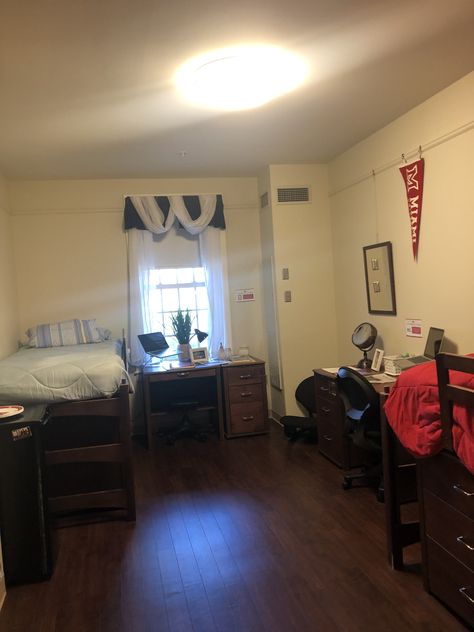 Miami University Ohio Dorm Room, Miami Of Ohio, Miami University Ohio, Miami University, Book Aesthetics, University Of Miami, Dorm Rooms, Room Inspo, Dorm Room