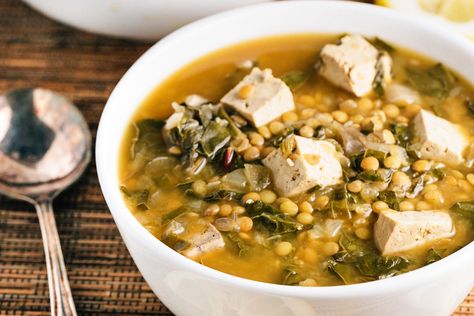 Slow Cooker Lentil Miso Soup Foodgawker Recipes, Miso Soup Recipe, Slow Cooker Lentils, Vegan Slow Cooker, Soup Vegan, Vegan Soups, Miso Soup, Lentil Soup, Super Healthy