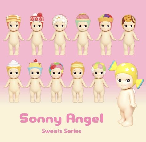 Sonny Angel Series List, Sonny Angel Sweet Series, Sunny Angel, Korean Items, Sony Angels, Sony Angel, Silly Clothes, Sonny Angels, Sonny Angel