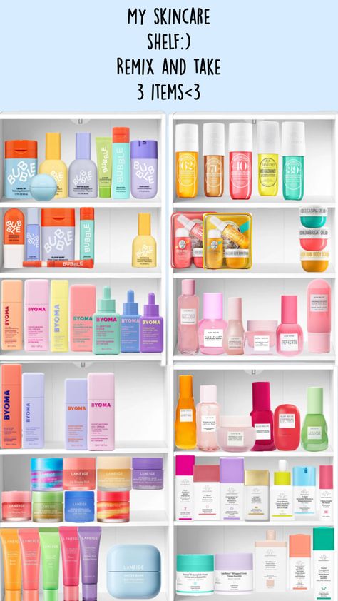 Preppy Shelf, Sephora Aesthetic, Skincare Sephora, Preppy Skincare, Aesthetic Cute, Sephora