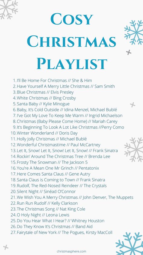 Cozy Christmas Playlist, Christmas Playlist Names, Christmas Playlist Cover, Cozy Christmas Room, Christmas Room Ideas, In A Holidaze, Christmas Room Decor Ideas, New Year Music, Christmas Checklist