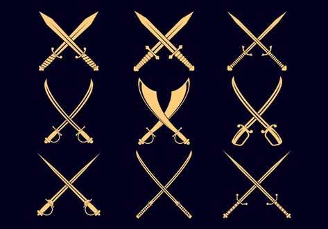 Cross Swords Icon Set One Piece Comic, Game Icon, Icon Set Vector, Game Ui, The Cross, Swords, Icon Set, Alex And Ani Charm Bracelet, Craft Room