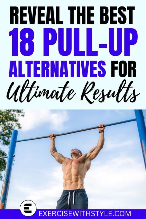 Tired of struggling through pull ups? Explore 18 effective alternatives to build your back muscles without the frustration. Your fitness journey just got a whole lot smoother! #workoutinspiration #backstrength #fitnesshacks Pull Ups Alternative Exercise, Pull Up Alternative Exercises, Pull Up Alternative, Build Your Back Muscles, Assisted Pull Up Machine, Pull Up Machine, Muscular Back, Assisted Pull Ups, Gut Health Tips