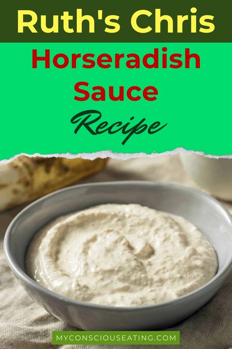 Horseradish sauce in a bowl Spicy Horseradish Sauce, Creamed Horseradish Recipe, Creamy Horseradish Sauce For Prime Rib, Recipes Using Horseradish, Horse Radish Sauce For Prime Rib, Horseradish Steak Sauce, Prime Rib Horseradish Sauce, Horse Radish Sauce, Horseradish Dipping Sauce