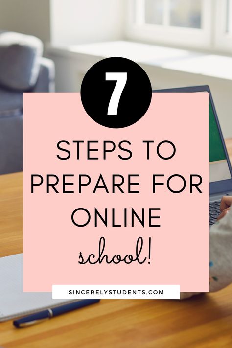 Online School Tips Middle School, Student Tips, High School Hacks, Lack Of Motivation, Online Student, School Tips, Online School, School Hacks, Online Classes