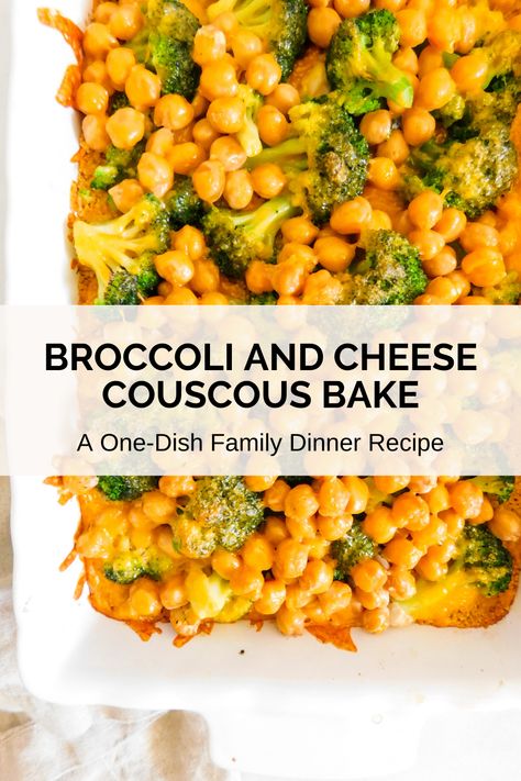 Pearled Couscous Recipes Dinner, Couscous Broccoli Recipes, Broccoli Couscous Recipes, Cheesy Couscous Recipes, Dinner With Couscous, Couscous Casserole Recipes, What To Make With Couscous, Pearled Cous Cous Recipes, Quick Couscous Recipes