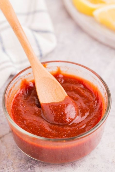 Tangy Bbq Sauce Recipe, Sweet And Tangy Bbq Sauce, Easy Bbq Sauce, Homemade Cocktail Sauce, Cocktail Sauce Recipe, Teriyaki Sauce Recipe, Chicken Shawarma Recipe, Shawarma Recipe, Canning Ideas