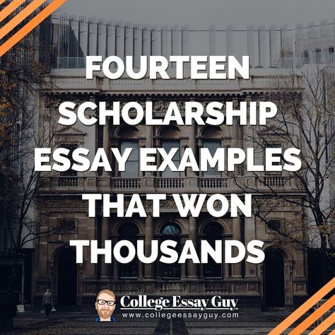 14 Scholarship Essay Examples That Won Thousands Scholarship Essay Examples, Scholarships For College Students, College Essay Examples, School Scholarship, College Preparation, College Admission Essay, College Application Essay, Essay Tips, Best Essay Writing Service