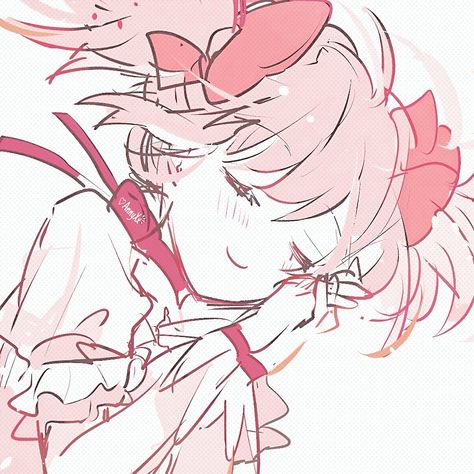 Madoka Kaname, Anime Magic, Puella Magi, Puella Magi Madoka Magica, Madoka Magica, On Twitter, Twitter, Anime, Pink