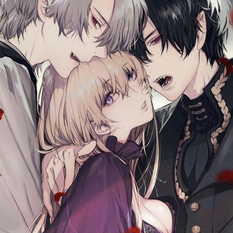 Vampire Quiz, Rosen Blood, Anime Boy Hair, Anime Black Hair, Vampire Knight, Cute Anime Profile Pictures, Anime Love Couple, Manhwa Manga, Pretty Art