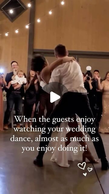 Hannah-Marie | Wedding Dance Coach on Instagram: "✨ Atmosphere is everything ✨

Don’t be that wedding guest that scrolls on their phone as the Bride and Groom get on the dance floor for the first time as husband and wife! 

Be part of the celebration, be part of the memory! 

Please note: I did not teach this couple their wedding dance, but I NEEDED to share this on my page to demonstrate just how important guest involvement is! All credit goes to the Bride, Groom and whoever it was what taught them this fun and energetic wedding dance 🤍 Thank you for sharing this with the world 🌍 

#wedding #weddingdance #weddingdancelessons #firstdance #firstdanceashusbandandwife #likeamovie #likeamoviescene #love #bridetobe #brideandgroom #perth #wonderment #beauty #inlove #weddingday #weddingdaydetai Bride And Groom Dance, Bride Groom Dancing, Dance Coach, Wedding Dance Video, On The Dance Floor, Dance Lessons, Couple Dancing, Wedding Dance, Husband And Wife